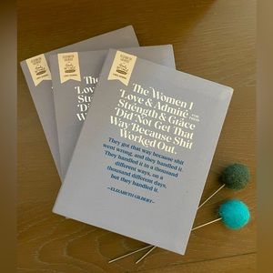 Elizabeth Gilbert Journal The Women I Love and Admire Bestie Gift Help a Friend